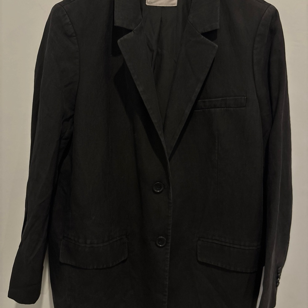 Everlane THE OVERSIZED BLAZER IN LINEN size 10 - Picture 8 of 10